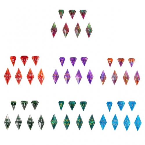 Handmade Sharp Dice（Diamond Shape）