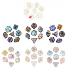 Rainbow Crystal Gemstone Dice