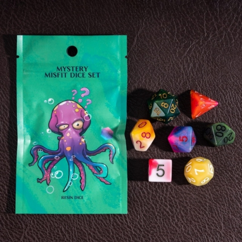 Randomly Mix and Match Resin Dice