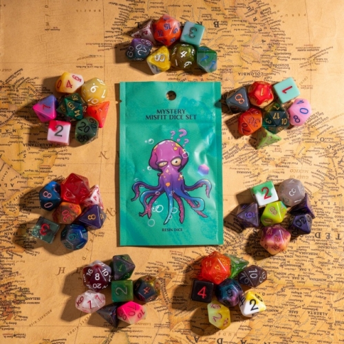 Randomly Mix and Match Resin Dice