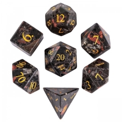 Natural Plum blossom Jade Stone Dice