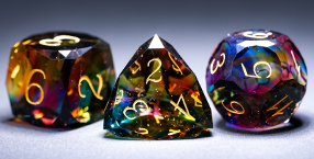 Glass Colored Glaze Dice (Brick Veneer)
