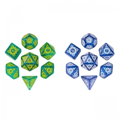 Resin Pattern Dice (Halo)