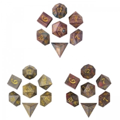 Special Craft Wood Dice with Metal Box