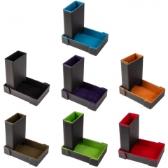 PU Leather Dice Tower&Dice Tray