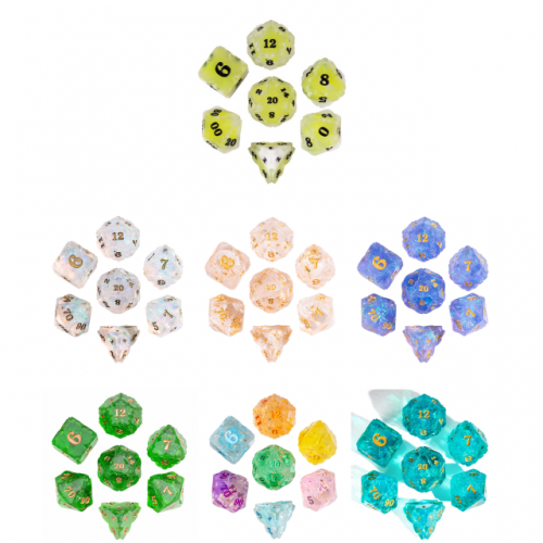 Handmade Four Leaf Clover Dice