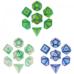 Resin Pattern Dice (Halo)