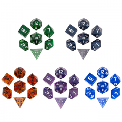 Handmade Galaxy Glitter Dice