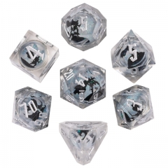 Handmade Liquid Dice (Dragon&Warriors)
