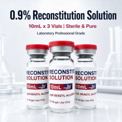 3 Pack 10mL in Bottle, Clear Glass Vials