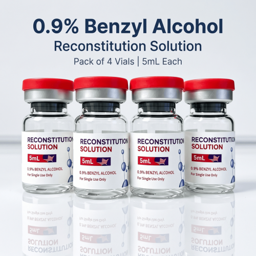 4 Pack 5mL in Bottle, Clear Glass Vials