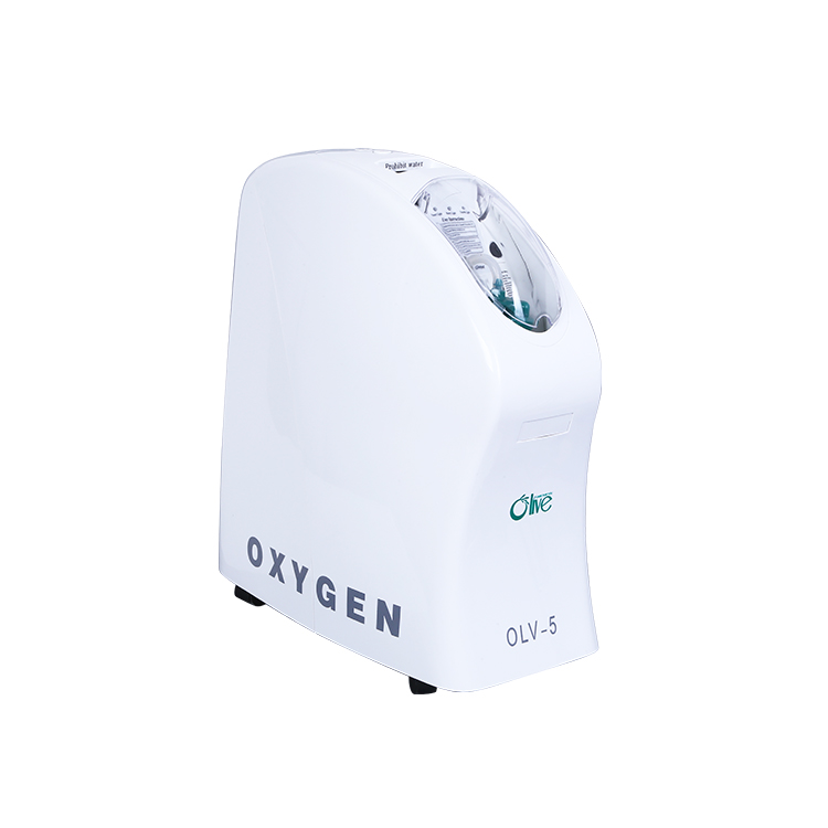 Concentrador de oxígeno casero de flujo múltiple, máquina médica ajustable del oxígeno 1 Lto 5l
