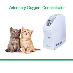 Concentrador de oxígeno de caballo de gato de perro mascota veterinario de pureza del 95% para clínica y granja