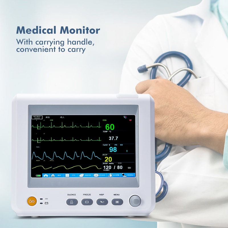 Monitor de paciente Health Bedside Multipara Monitor Sistema de monitoreo de pacientes