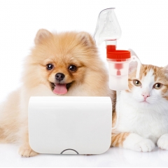 Máquina nebulizadora para mascotas, Mini compresor de aire médico portátil ultrasónico eléctrico Usb para coche, nebulizador para gatos y perros