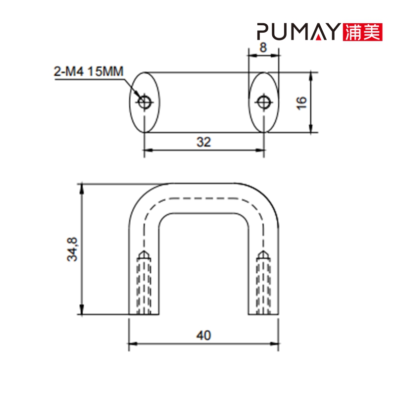 1U rackmount chassis 35mm height handle,Handles