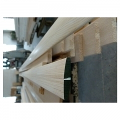 Wood Beaded L Frame