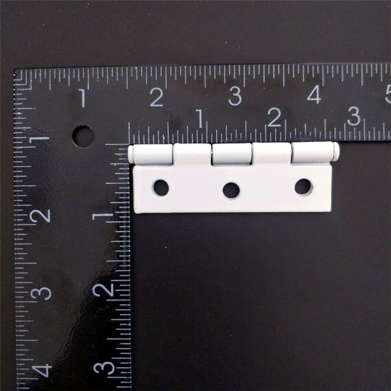 Shutter Hinge 2 1/2" X 1 1/2" (WG) White Gloss , Butterfly window