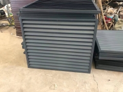 Round Aluminum Fixed Louver Shutters