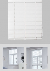 Fashion Home and Office Light Wood Color wooden / basswood blinds