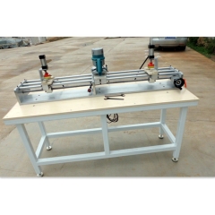 Wood / pvc shutter assembly machine window shutter making machine