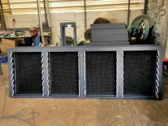 Electric Auto Aluminum Louver Shutters