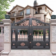 Modern Iron Pipe Fancy Gate Indian House Boundary Wall Automatic Slide Main Gate Designs for Home Wireless Anti Training