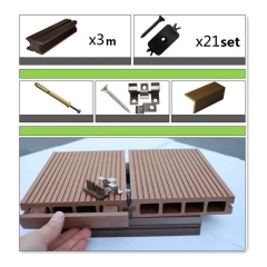 Factory Direct Wholesale Price Hardware Hidden Fastener System Spacer Fixing Wpc Decking With Steel Insert Starter Clip