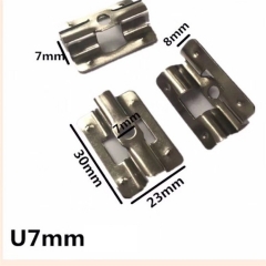 Factory Wholesale WPC Decking Accessories Hardware Outdoor Flooring Stainless Steel SS 304 Wpc Decking Clips