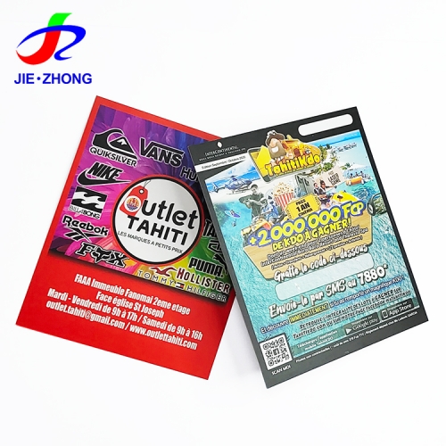 Hot sale Custom Design CMYK Printing lotto scratch off and win card paper lottery ticket