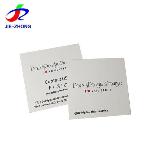Custom printing making double sided private label phone scratch off card paper square business cards