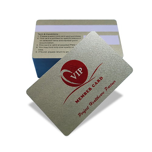 PVC loyalty card customization