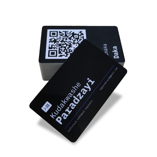 NFC business card customization