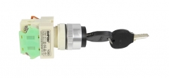 key switch, Onpow, Y090-11Y/21, Φ22mm