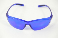 operator's goggles, blue