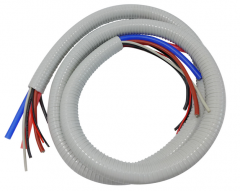 German hose Vacuflex with cables and tubes Vacunflex