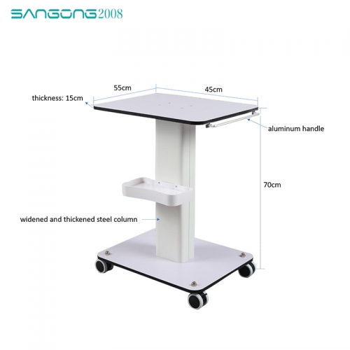 Desktop Trolley IPL SHR Yag Laser Machines Cart Holder For Salon Display Stand