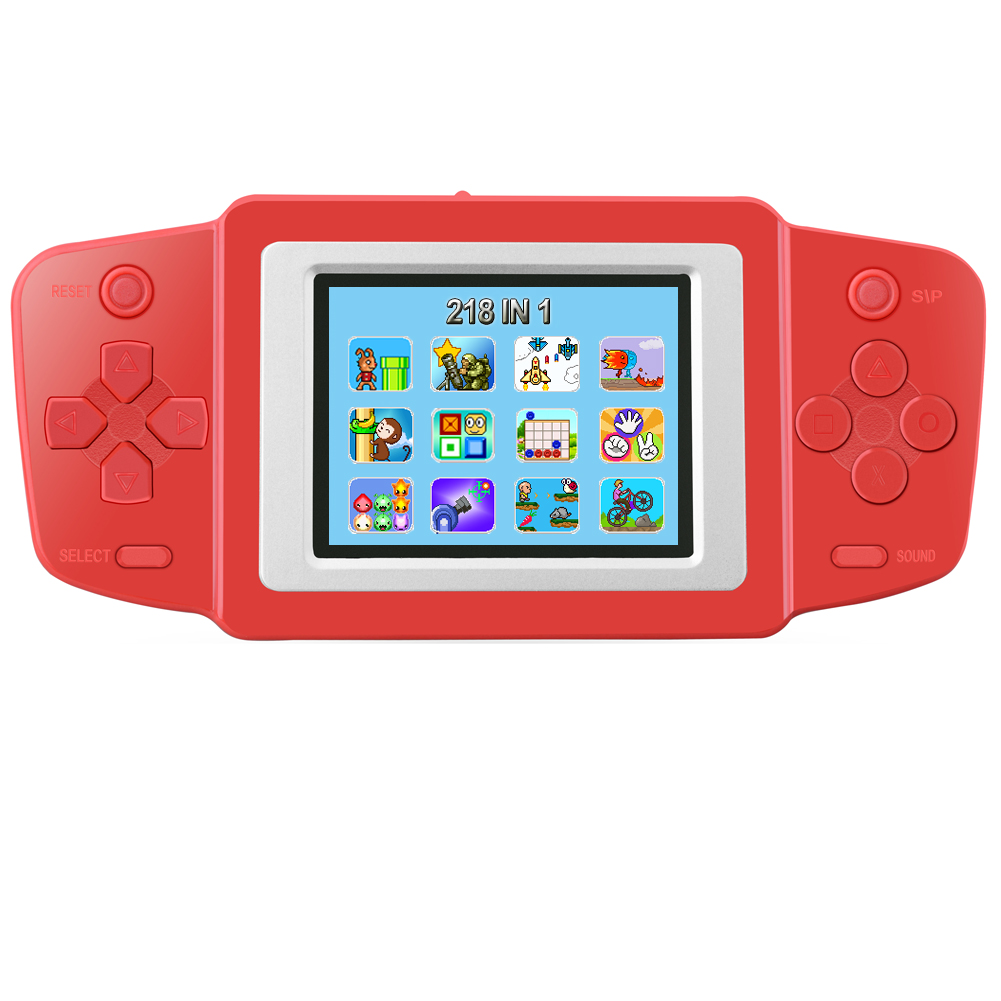 Handheld Game Console for Kids Built in 218 Classic Old Video Games