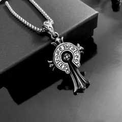 Chrome Hearts/クロムハーツ ネックレス チタン钢製 個性 人気