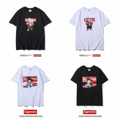 シュプリーム ｔシャツ カジュアル supreme  テイシャツ 可愛い服 潮流 男女兼用 