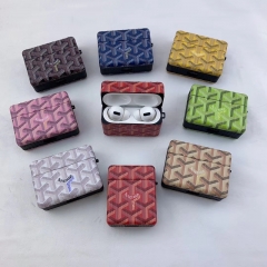 ゴヤール AirPods proケースブランド goyard Air Podsproカバー 全面保護  AirPods3/2/1イヤホーンケース ファッション 男女兼用 AirPods収納ケース 人気通販