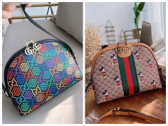 人気 グッチ貝殻バッグ 個性 gucci ショルダーバッグ  芸能人愛用 ファッション