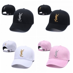 イブサンローラン キャップ お洒落 YSL 帽子 四季適用 サイズ調整可 ファッション