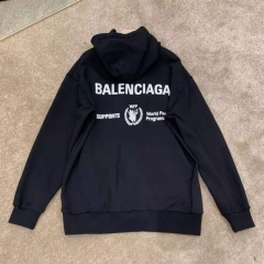 バレンシアガ balenciagaパーカー カジュアル服  帽子付き 男女兼用