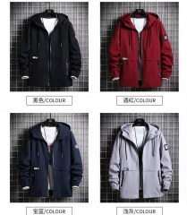 Individual jacket Casual clothes with hat Unisex welcome