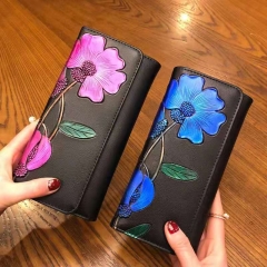 Floral wallet fashion wallet high quality ladies