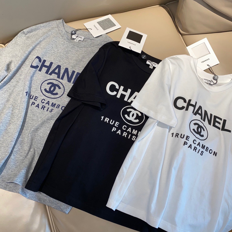 【CHANEL★シンプルでもお洒落に】》シャネル Tシャツ シャネル Tシャツ カジュアルシンプル chanel テイシャツ 大歓迎