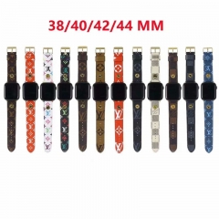 Louis Vuitton iPhone iphone Watch Band Popular New Luxury Brand Apple Watch Belt Unisex