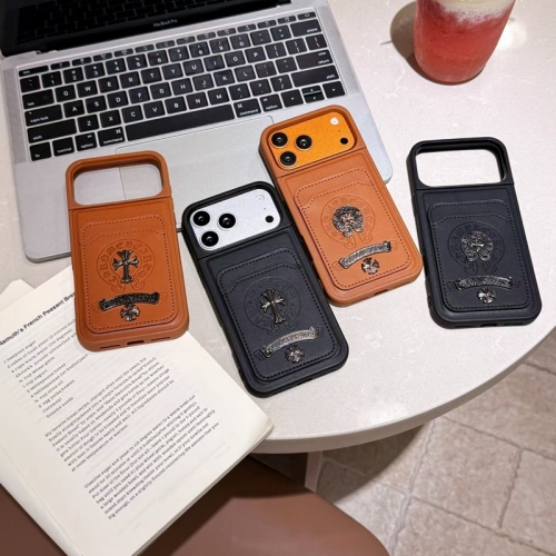 高品質 Chrome Hearts iPhone17 17 Airケース ハイブランド クロムハーツ アイフォン17プロ/17Pro Max保護カバーカードポッケト付き iphone16/16Pro/16Pro Max携帯スマホケースiphone15Pro/15Pro Maxケース キス防止 アイフォン14/14Pro/14Pro Max/13/13Proカバー男女兼用