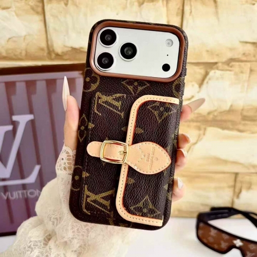 高品質ルイヴィトンiPhone 18 Pro，iPhone 18 Duo，iPhone 18 Pro Maxケース iPhone17 Air 17pro maxケース 大人気ブランド LV iPhone17/17Proスマホケース真珠チエーン付き アイフォン16/16Pro/16Pro Max/16Plus保護カバーキス防止  iphone15, iphone14ケース 芸能人